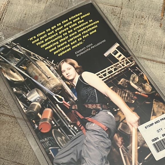 Stomp And Praise CD & Book Learn to Make Instrumental Music With Household Items - Picture 2 of 2